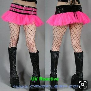 Lip Service Dolls Kill PVC tutu Rave Goth skirt